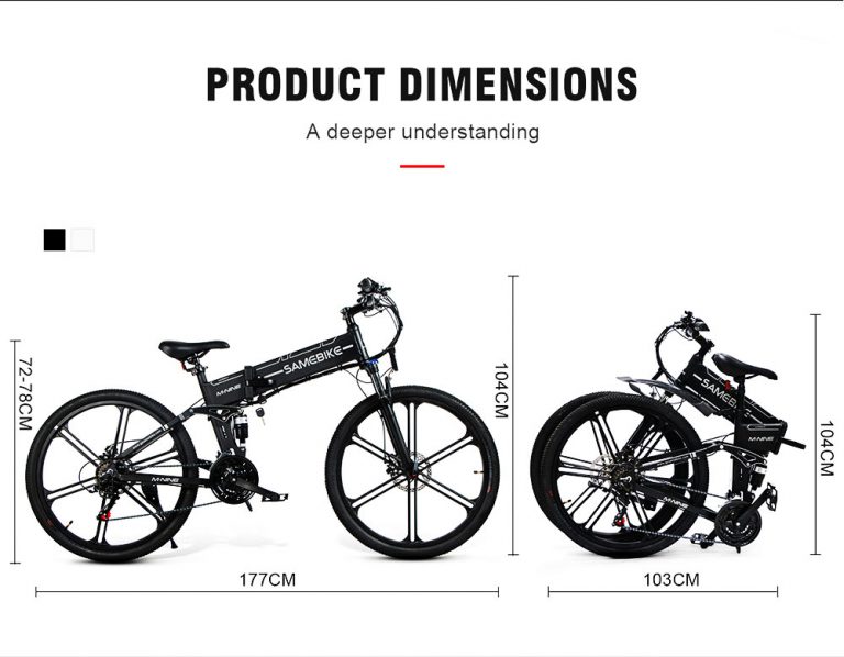 Samebike fold up