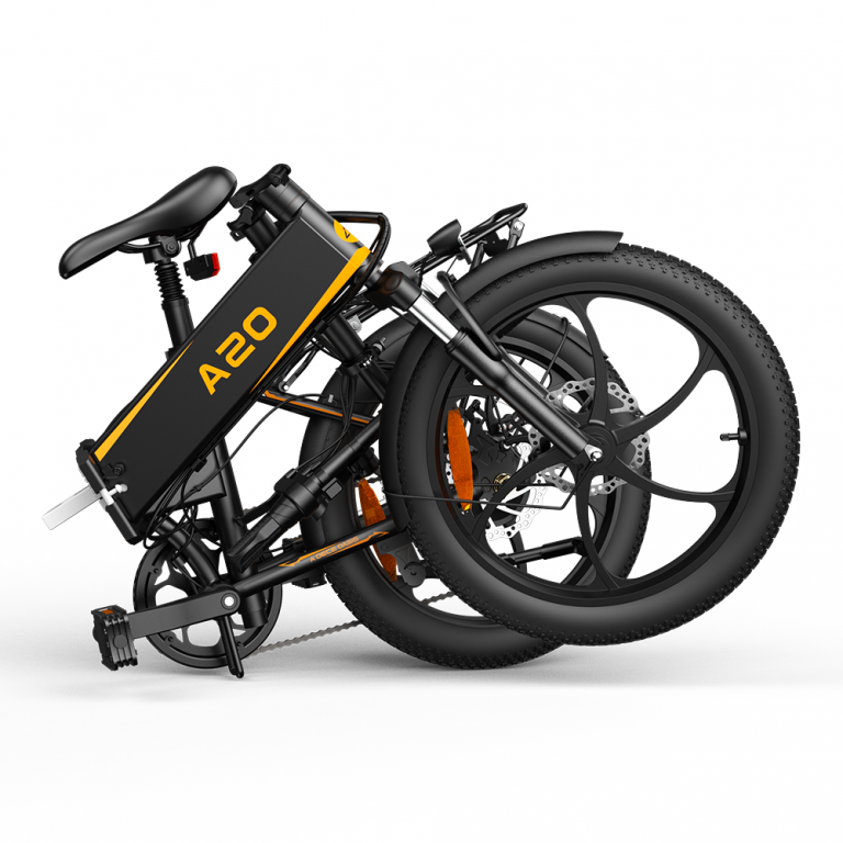 ADO a20XE black folding Ebike